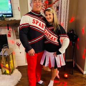 Women’s size medium Spartan cheerleader costume